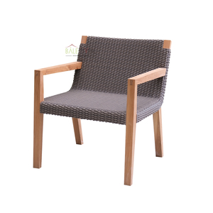 Chaise de salle à manger Zusa en bois de teck, design minimaliste, meilleure qualité d'Indonésie - Product Image 2