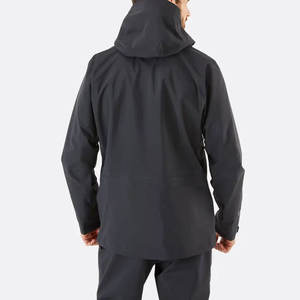 Men's <b>Plus</b> <b>Size</b> Lightweight Adjustable <b>Rain</b> <b>Jacket</b> Stand Collar Waterproof Material for Street Wear Wholesale Price - Product Image 2