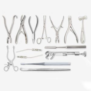 Juego de Instrumentos Quirúrgicos Ortopédicos de Acero Inoxidable Autoclavables para Cirugía Ósea, Tipo Rongeur y Martillo, Manual, con Certificación CE, Alta Calidad - Product Image 5