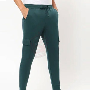 Pantalon décontracté pour homme, fabriqué au Pakistan, prix bas, léger, taille élastique, toile unie, de haute qualité, confortable - Product Image 2