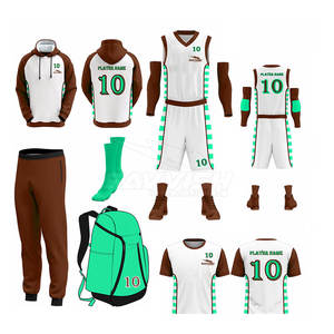 Paquetes de Uniformes de Baloncesto 100% Poliéster, Paquetes de Uniformes de Baloncesto de Buena Calidad, Paquetes de Uniformes de Baloncesto Hechos a Medida - Product Image 1
