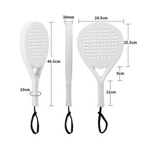 2025 Fabricante personalizado Proveedor 3K 12K 18K 24K Marca personalizada Profesional Playa Tenis Padel Raqueta Carbono - Product Image 3