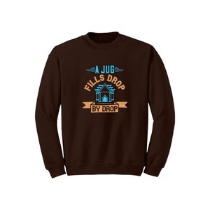 Sweat-shirt en coton mélangé Style décontracté Bouddha Thèmes Imprimer 12 Options de couleur 260-280 GSM Placement de conception personnalisable pour l'hiver - Product Image 2