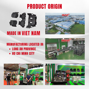 เสื่อรถยนต์คุณภาพสูงสำหรับ Toyota Avanza เสื่อรถสีดำครบชุดขนาด60X70ซม. พื้นวัสดุ TPE รับประกัน2ปีสำหรับเวียดนาม - Product Image 5