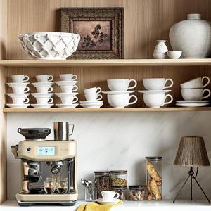 Bol décoratif design blanc pièce maîtresse de Table élégante pour la maison cuisine salon plat d'affichage moderne pour intérieur élégant - Product Image 2