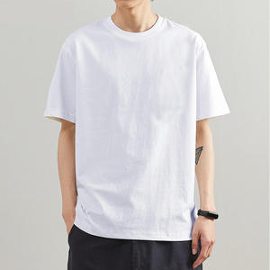 GAF เสื้อยืดพิมพ์ลายสกรีนออกแบบได้ตามต้องการเสื้อยืดสำหรับผู้ชายรุ่นเฮฟวี่เวท230gsm 100% ผ้าฝ้ายธรรมดาพิมพ์ลายโอเวอร์ไซส์คุณภาพสูง - Product Image 5