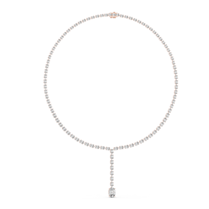 Collar de Diamantes CVD de 15.4 CT, Creados en Laboratorio, VVS-VS EF, Oro de 18K, 14K, Rosa, Amarillo, Blanco, Joyería Fina de Lujo - Product Image 1