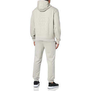 Traje de chándal sólido con capucha de invierno para hombre personalizado-Color personalizado de alta calidad y logotipo de talla grande bajo MOQ fabricante de Pakistán - Product Image 3