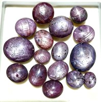 Rubis naturel étoile pierre précieuse forme mixte Cabochon rubis naturel étoile pierre précieuse en vrac pour la fabrication de bijoutier en gros Lot trucs Jaipur
