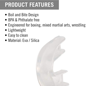 Protège-dents de boxe professionnel pour adultes et combattants, en PVC durable, non toxique et écologique - Product Image 5