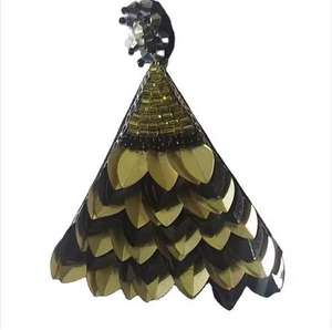 Compre Pendientes de Resina de Diseño Único, Elegantes Pendientes de Cuentas de Semillas Hechos a Mano, Joyería Artesanal de Moda Única, Diseño Creativo - Product Image 5