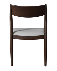 Chaise de salle à manger moderne en bois massif avec siège rembourré, fabricant OEM/ODM personnalisé, mobilier durable et élégant pour restaurant et maison - Product Image 4