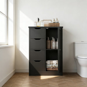 Vivienne L-Shaped Writing <b>Desk</b> Engineered Wood Computer <b>Workstation</b> with Built-In <b>Desk</b> Model <b>DESK</b>-0006 - Product Image 4