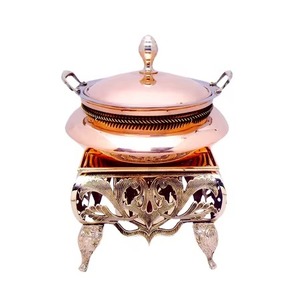 Plat à gratin en cuivre classique tendance - Durable, isolé avec un fond en cuivre, l'élégance rencontre la fonctionnalité - Product Image 1