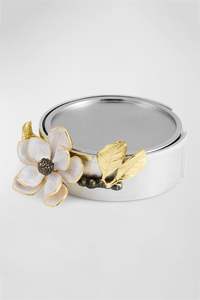 Ensemble de dessous-de-verre en argent martelé élégant pour une table à manger haut de gamme, style moderne, bar à domicile, édition luxe - Product Image 3