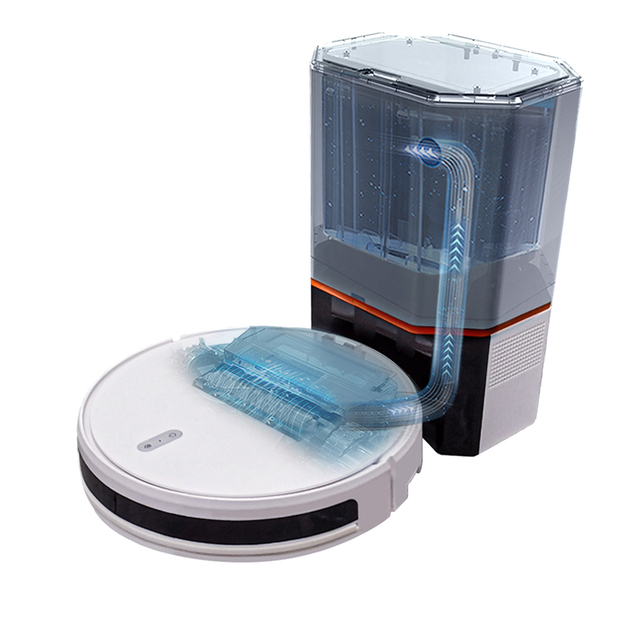Self-Emptying Robitic Vaccuum Robot Floor Cleaner Floor Care