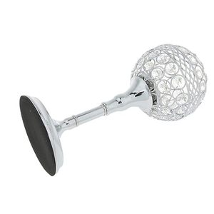 Bougeoir votif de mariage romantique moderne de luxe nouveau Design fantaisie métal aluminium fini polonais chandelier verre maison - Product Image 2