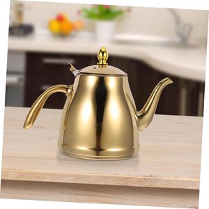 Customized Stainless Steel <b>Tea</b> Kettle <b>Tea</b> <b>Maker</b> Pour Over Kettle for Coffee and <b>Tea</b> Suitable for All Stovetops 1.5L - Product Image 3
