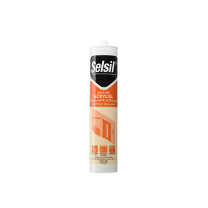 Selsil Cartuccia Silicona Acrílica Qac-505 Blanco 310ml - Product Image 1