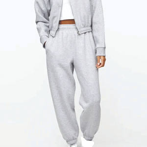 Pantalones Deportivos Casuales de Invierno para Mujer, Suaves y Elásticos, 100% Algodón, Transpirables, para Gimnasio, Correr, Entrenamiento, Ropa de Calle - Product Image 2