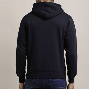 Sweat à capuche pour hommes confortable pour l'extérieur Sweat à capuche pour hommes en coton mélangé de haute qualité Basics Taille ajustée Sweat à capuche pour hommes avec votre logo - Product Image 4