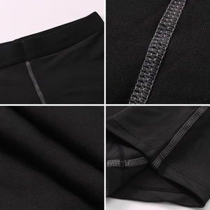 Nuovi collant da <span class=keywords><strong>uomo</strong></span> personalizzati per il Fitness sportivo traspirante senza cuciture e traspirante tessuto traspirante ad asciugatura rapida pantaloncini allungati - Product Image 5