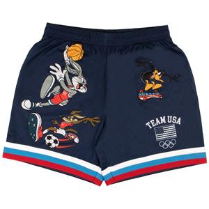 กางเกงขาสั้นเอวสูงสำหรับผู้หญิงดีไซน์ไร้รอยต่อเป็นมิตรกับสิ่งแวดล้อมย้อมสีระเหิดสำหรับโยคะและวิ่ง - Product Image 3