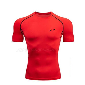 Nuevo Traje de Compresión para Hombre con Diseño Personalizado, Cierre de Cremallera, Talla Grande, Tejido Transpirable para Gimnasio, Fitness y Entrenamiento - Servicio OEM Disponible - Product Image 3