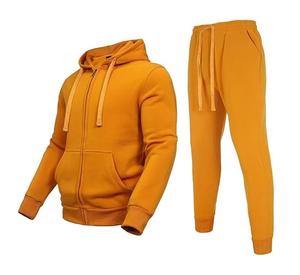 Conjunto Deportivo de 2 Piezas para Hombre, Sudadera con Capucha y Cremallera Completa, Manga Larga, Ropa Deportiva para Correr - Product Image 1