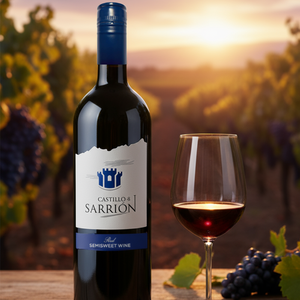 Castillo de sarrion, đỏ nửa ngọt, garnacha và tempranillo, rượu vol 11%, cấp Nhập Cảnh, 0,75lt, từ castilla La Mancha. - Product Image 3