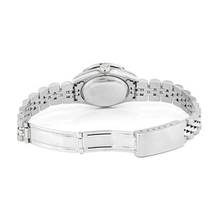 Montre de mode personnalisée OEM en acier inoxydable avec cadran en verre, sertie de moissanite et de quartz - Product Image 4