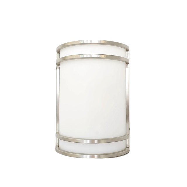 Wholesale 15W Decorative Light Fixture-Satin Nickle Wall Mount Sconce for hotel home hallway