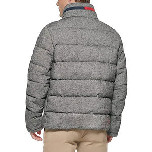 Winter Resistant Eco-Friendly Windproof Reversible <b>Packable</b> Lightweight Hooded Puffer OEM <b>Jacket</b> Customizable Men's - Product Image 2