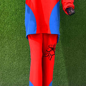 Ropa deportiva islámica moderna de 2 piezas para mujer, chándal de patrón sólido con estilo, chándales informales de felpa para niñas, tejido - Product Image 4