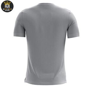 เสื้อฟุตบอลพิมพ์ลายพิมพ์ซับลิเมชันโพลีเอสเตอร์100% เสื้อคอกลมเสื้อฟุตบอลทรงสลิมฟิต - Product Image 2