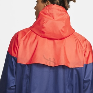 Chaqueta Cortavientos Personalizada con Logotipo para Hombre, Talla Grande, Cortavientos Deportivo para Exteriores, Impermeable, con Capucha, Abrigo Cortavientos de Invierno para Mujer - Product Image 2