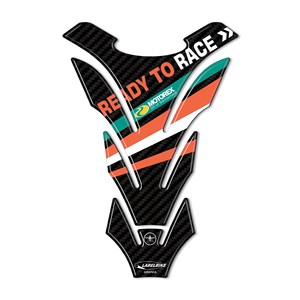 Accessorio universale per moto con adesivo per serbatoio 3D compatibile con KTM - Product Image 1