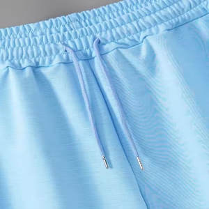 Shorts pour hommes sérigraphiés avec cordon de serrage pour la taille, haute qualité, vente en gros, vêtements de sport décontractés, shorts d'entraînement en maille pour hommes - Product Image 4