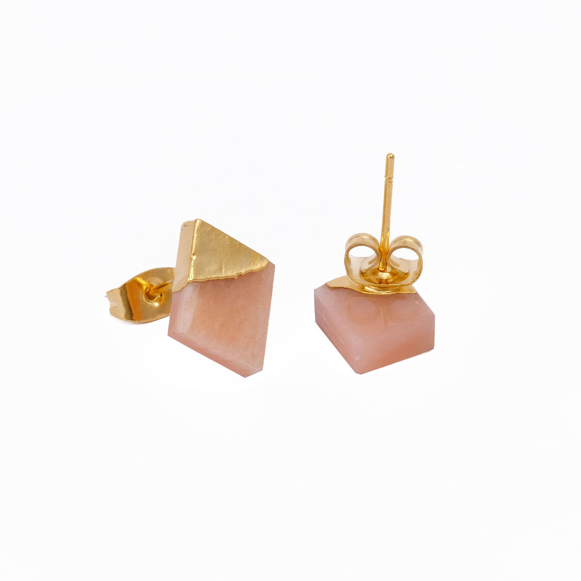 มูนสโตนสีพีช