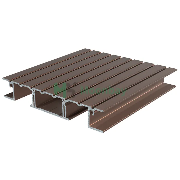 Fire proof decking slip-resistant aluminium composite waterproof decking floor panel