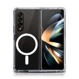 เคสใสแบบไฮบริดสำหรับ Samsung Galaxy Z Fold7 พร้อมวงแหวนแม่เหล็ก (บรรจุภัณฑ์ขายปลีก) - Product Image 1