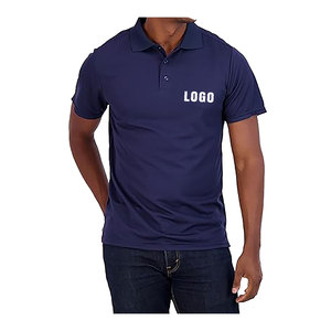 Chemises de golf pour hommes respirantes les plus vendues, en maille unie, séchage rapide, personnalisables, polyester/coton, manches courtes, avec poche - Product Image 6