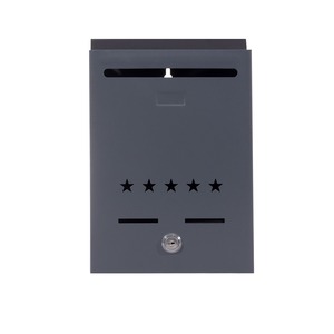 Mailbox Made In Turkey Stainless Steel Wall Mounted Modern Wall Mounting Mailboxes Home Mailbox Outdoor
