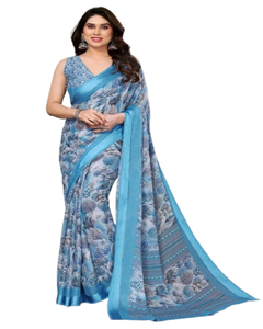 เสื้อพิมพ์ลายดอกไม้ผ้าคอตตอนพิมพ์ลายดิจิทัลผ้าคอตตอนพิมพ์ลายใบไม้ทำจากผ้าคอตตอนพิมพ์ลายดิจิทัลเสื้อทางการใส่ได้เข้ากันอย่างสมบูรณ์แบบสำหรับอินเดีย - Product Image 1