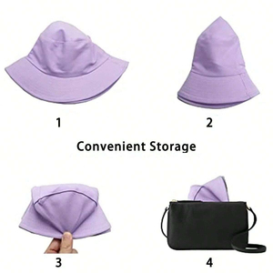 Sombreros de Pescador Personalizados Unisex, 100% Algodón, Color Sólido, con Logotipo Bordado Personalizado para Adultos y Niños - Product Image 2