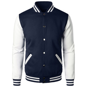 Wholesale Price Customized Logo Printed <b>Men's</b> Varsity <b>Jacket</b> 2025 New Arrival 100% Wool Baseball <b>Jacket</b> for <b>men</b> - Product Image 1