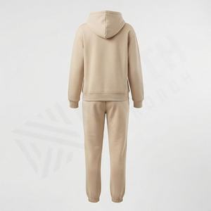 Ensemble de survêtement en coton personnalisé, tendance, pour l'entraînement, le jogging, vêtements de rue pour femmes, couleur personnalisée, tenue de sport pour la salle de sport - Product Image 2