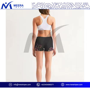 Short femme taille haute séchage rapide respirant été coton Shorts pour Fitness, entraînement, Yoga, voyage et mode décontractée quotidienne - Product Image 2