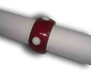 Design moderne en os et métal couleur marron forme ronde rond rond fête d'anniversaire vaisselle de table d'occasion design unique - Product Image 3