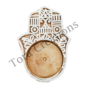 Wholesale Round Star <b>Tea</b> <b>Light</b> Holder Wooden Candle Holder for Home Party Wedding Christmas and Easter Decorations - Product Image 4